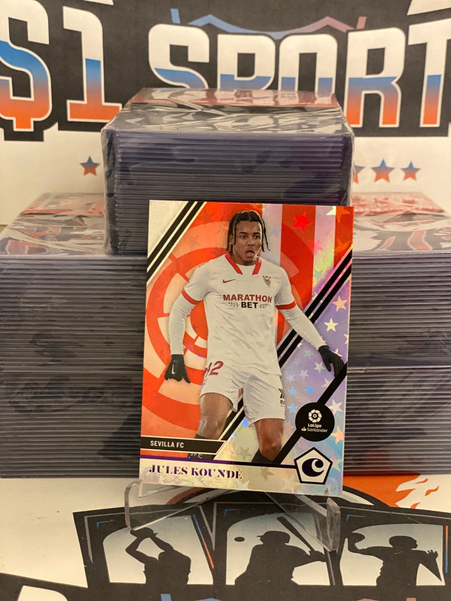 2020 Panini Chronicles (Purple Astro) La Liga Jules Kounde #19