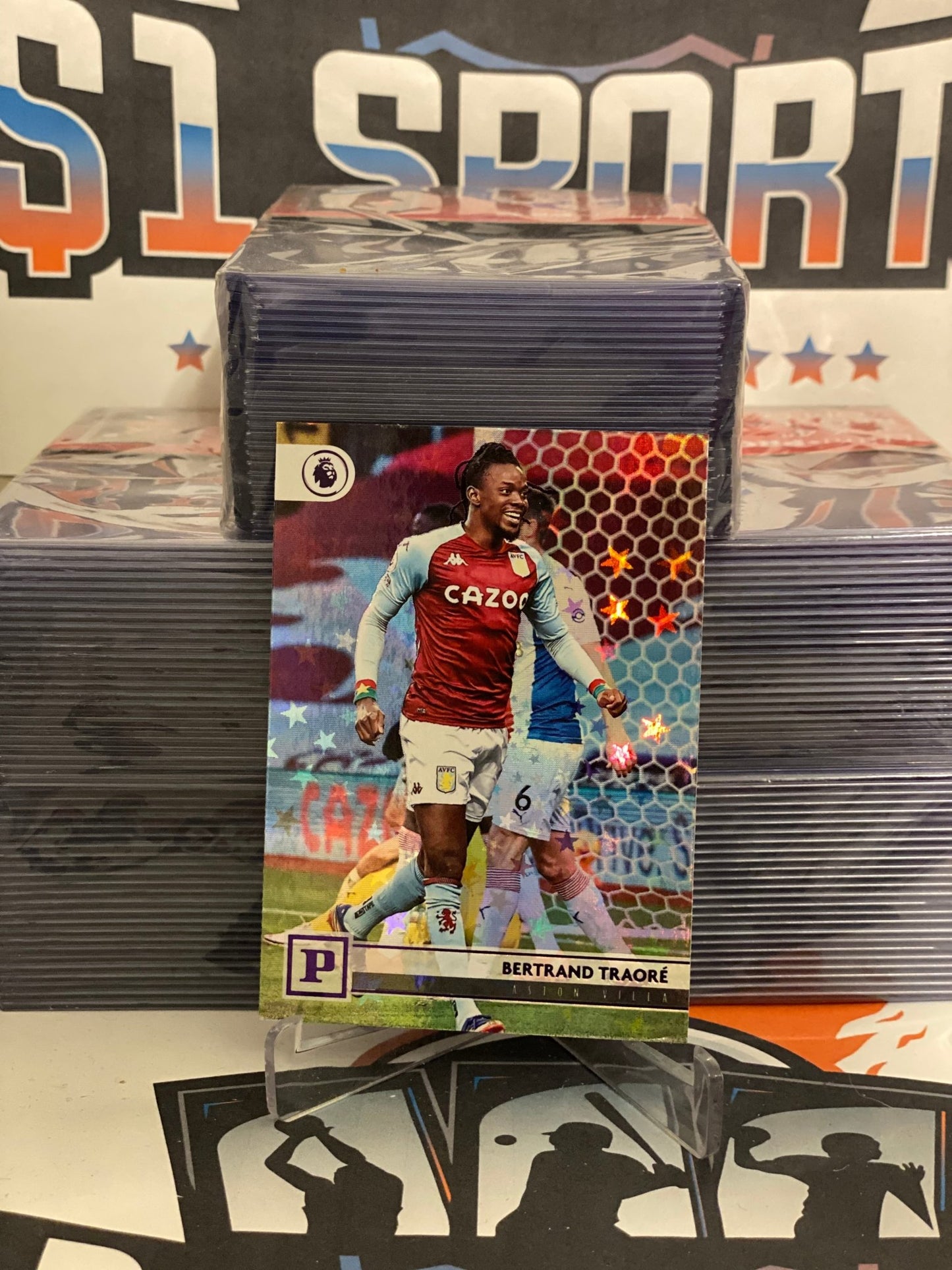 2020 Panini Chronicles (Purple Astro, Prestige) Premier League Bertrand Traore #27