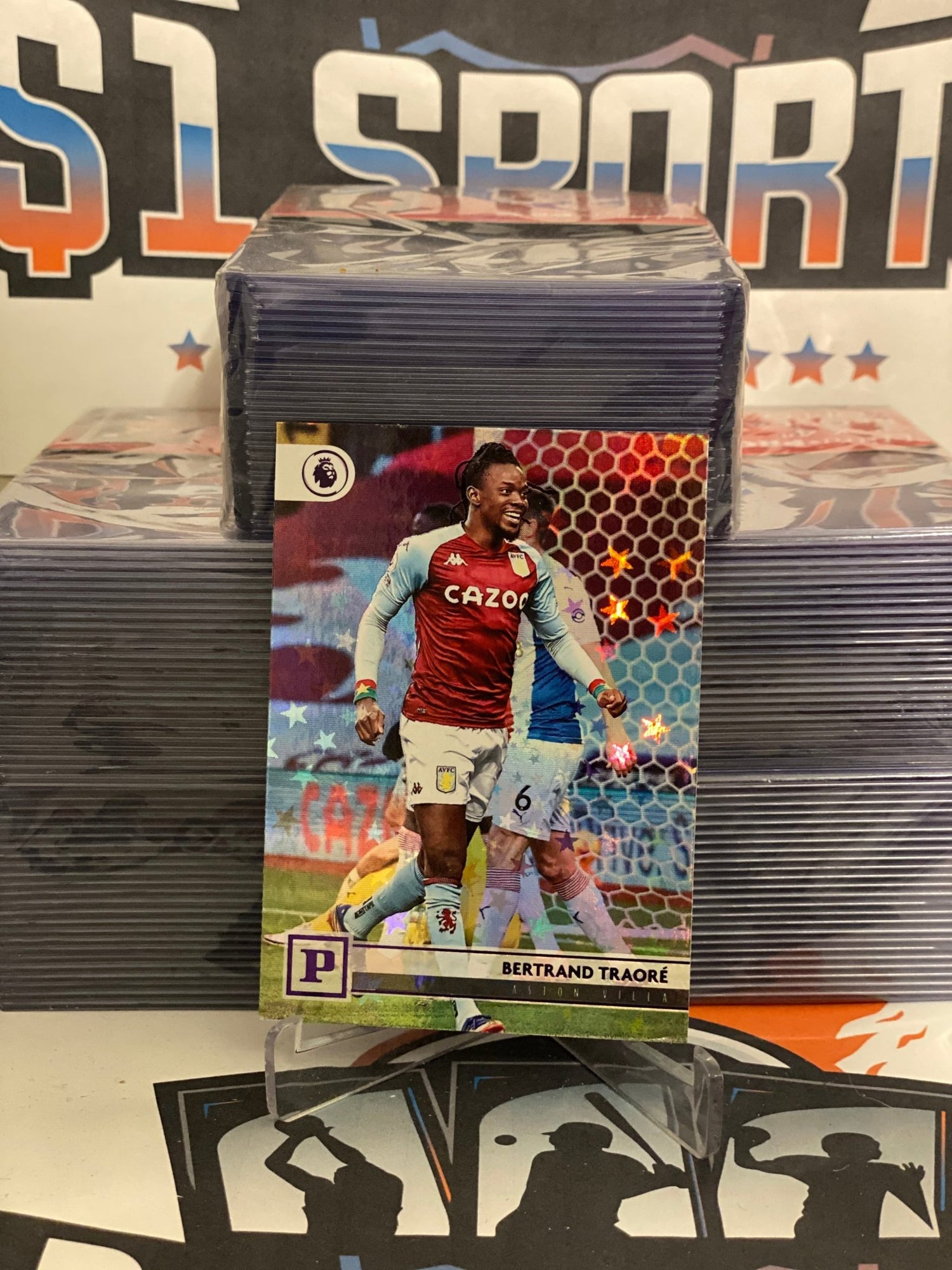 2020 Panini Chronicles (Purple Astro, Prestige) Premier League Bertrand Traore #27