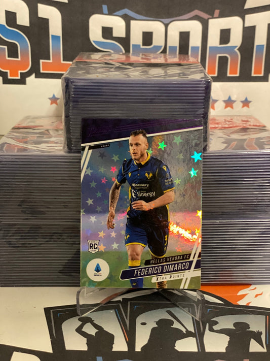 2020 Panini Chronicles (Purple Astro, Prestige) Serie A Federico Dimarco Rookie #17