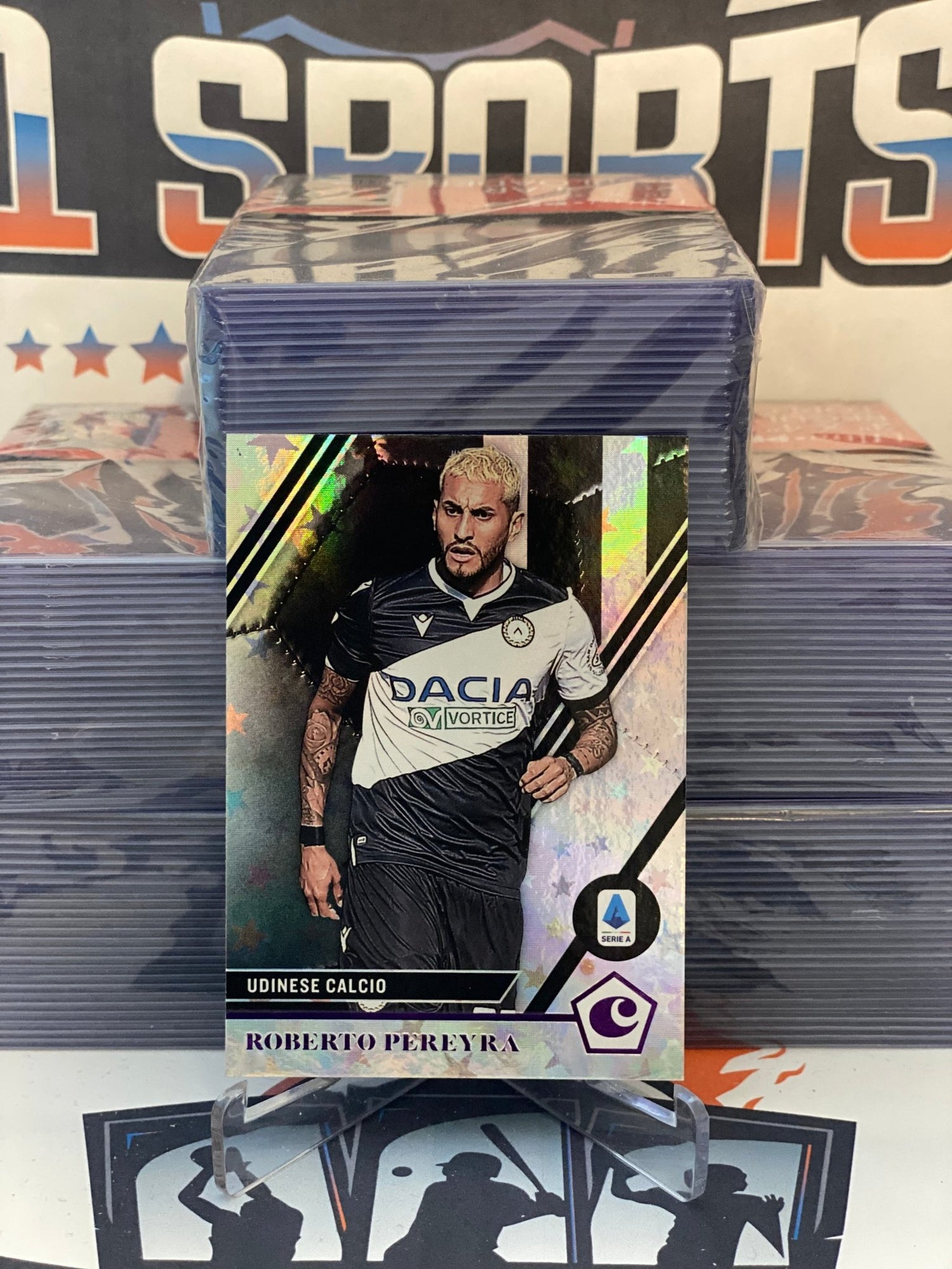 2020 Panini Chronicles (Purple Astro) Serie A Roberto Pereyra #27