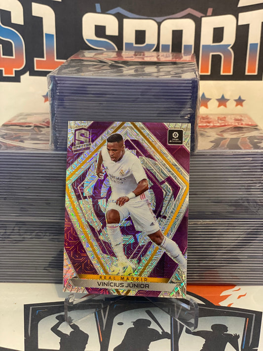2020 Panini Chronicles (Purple Mojo Prizm, Spectra) La Liga Vinicus Junior #1