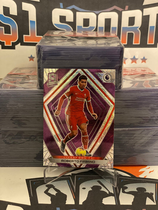 2020 Panini Chronicles (Purple Mojo Prizm, Spectra) Premier League Roberto Firmino #7
