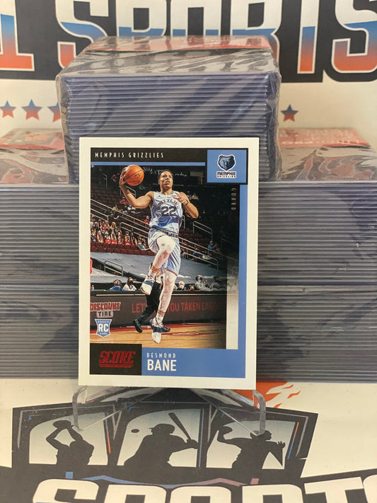 2020 Panini Chronicles (Red, Score) Desmond Bane Rookie #615