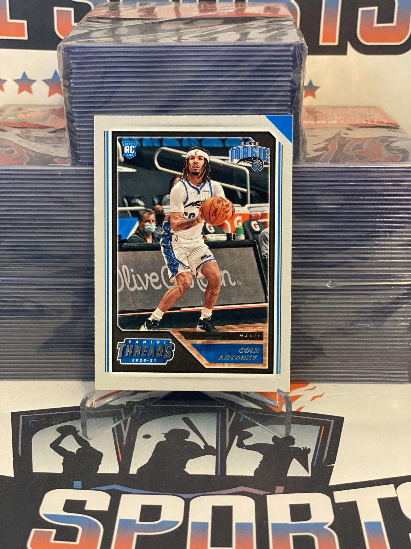 2020 Panini Chronicles (Threads) Cole Anthony Rookie #98