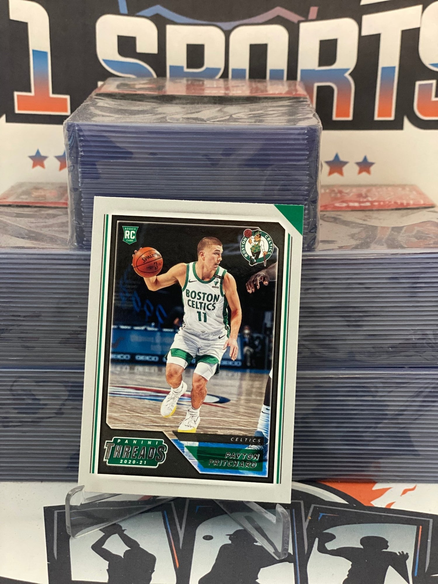 2020 Panini Chronicles (Threads) Payton Pritchard Rookie #81