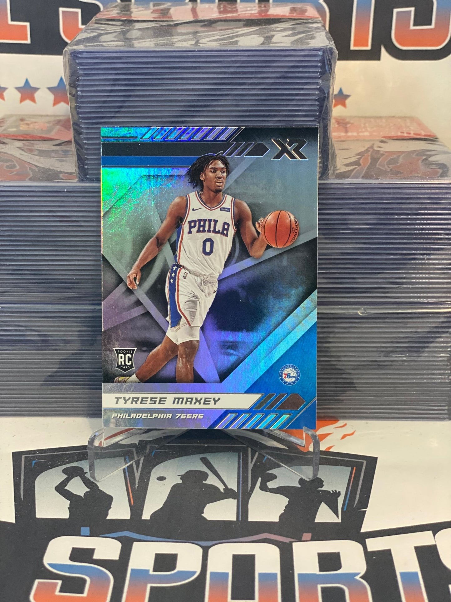 2020 Panini Chronicles (Xr) Tyrese Maxey Rookie #271