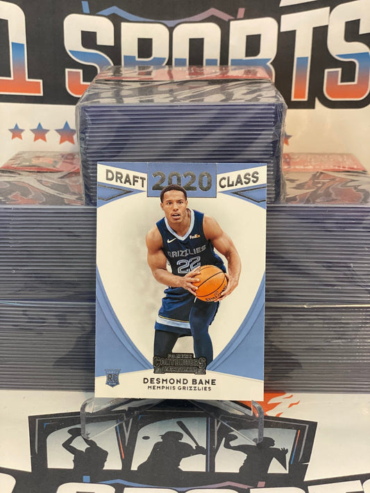 2020 Panini Contenders (2020 Draft Class) Desmond Bane Rookie #20