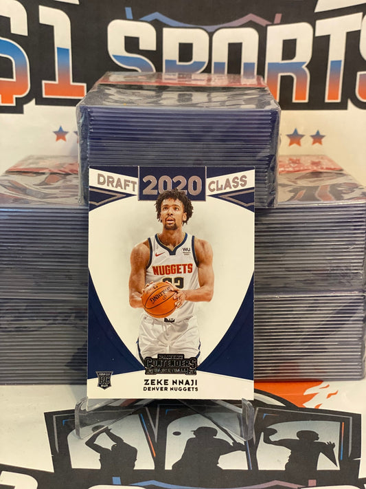 2020 Panini Contenders (2020 Rookie Draft Class) Zeke Nnaji #8