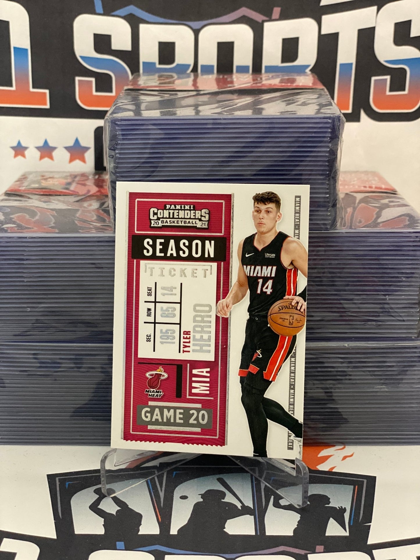 2020 Panini Contenders (2nd Year) Tyler Herro #4