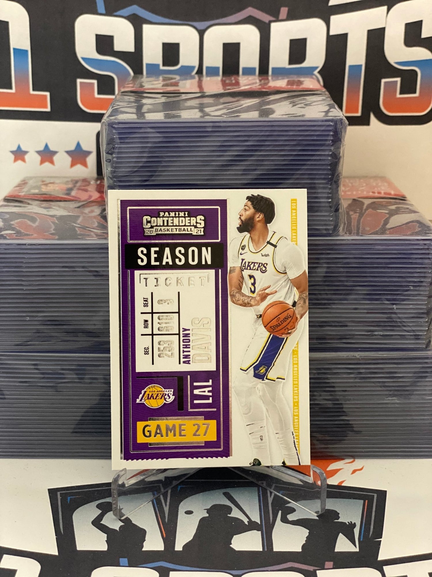 2020 Panini Contenders Anthony Davis #89
