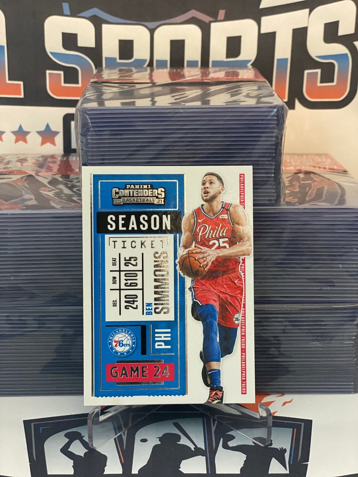 2020 Panini Contenders Ben Simmons #56