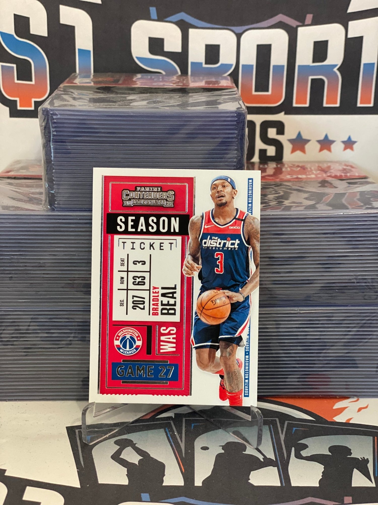 2020 Panini Contenders Bradley Beal #18