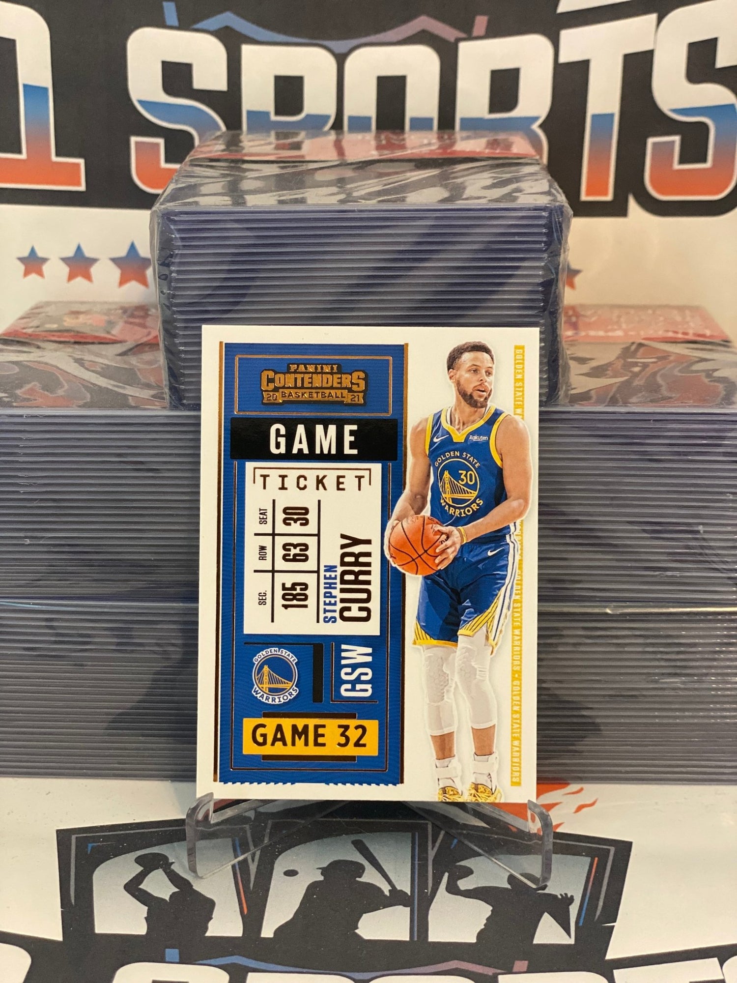 2020 Panini Contenders (Bronze) Stephen Curry #20