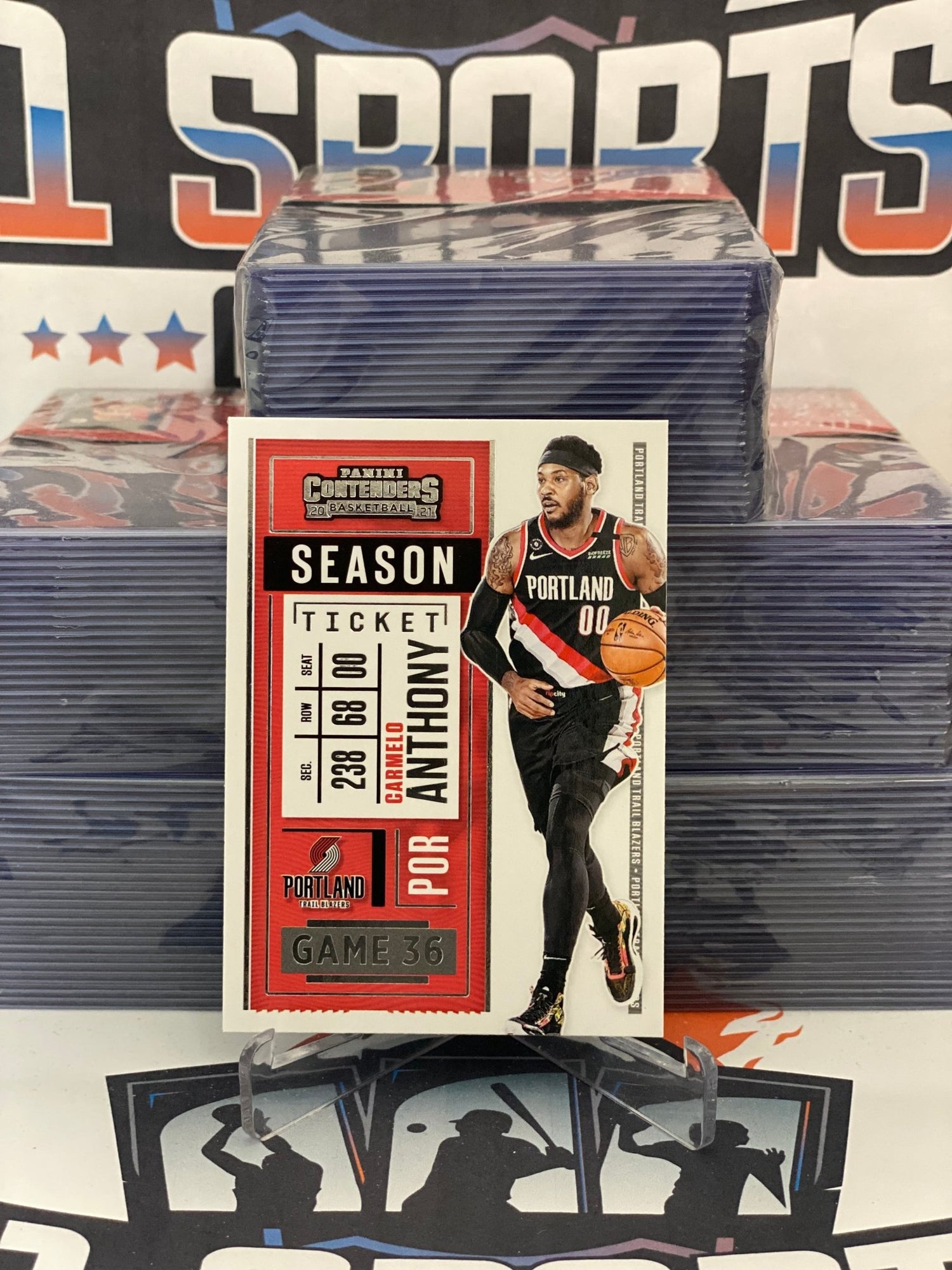 2020 Panini Contenders Carmelo Anthony #92