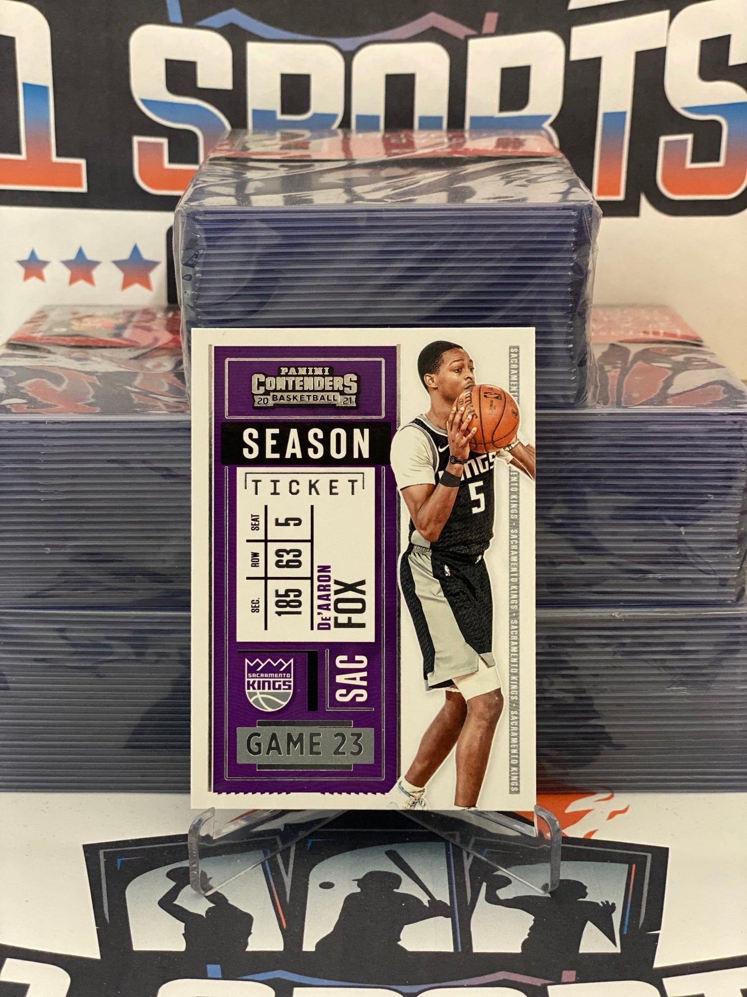 2020 Panini Contenders De'Aaron Fox #88