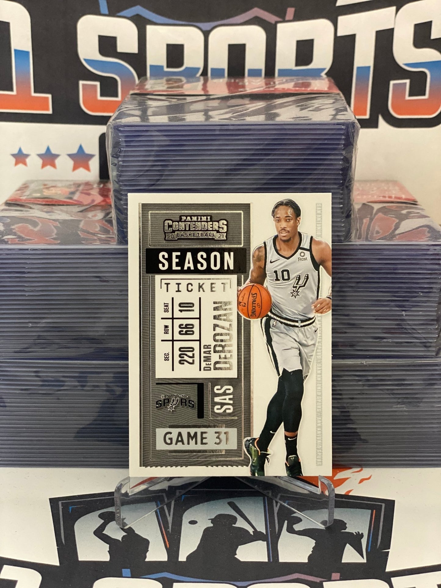 2020 Panini Contenders DeMar DeRozan #66