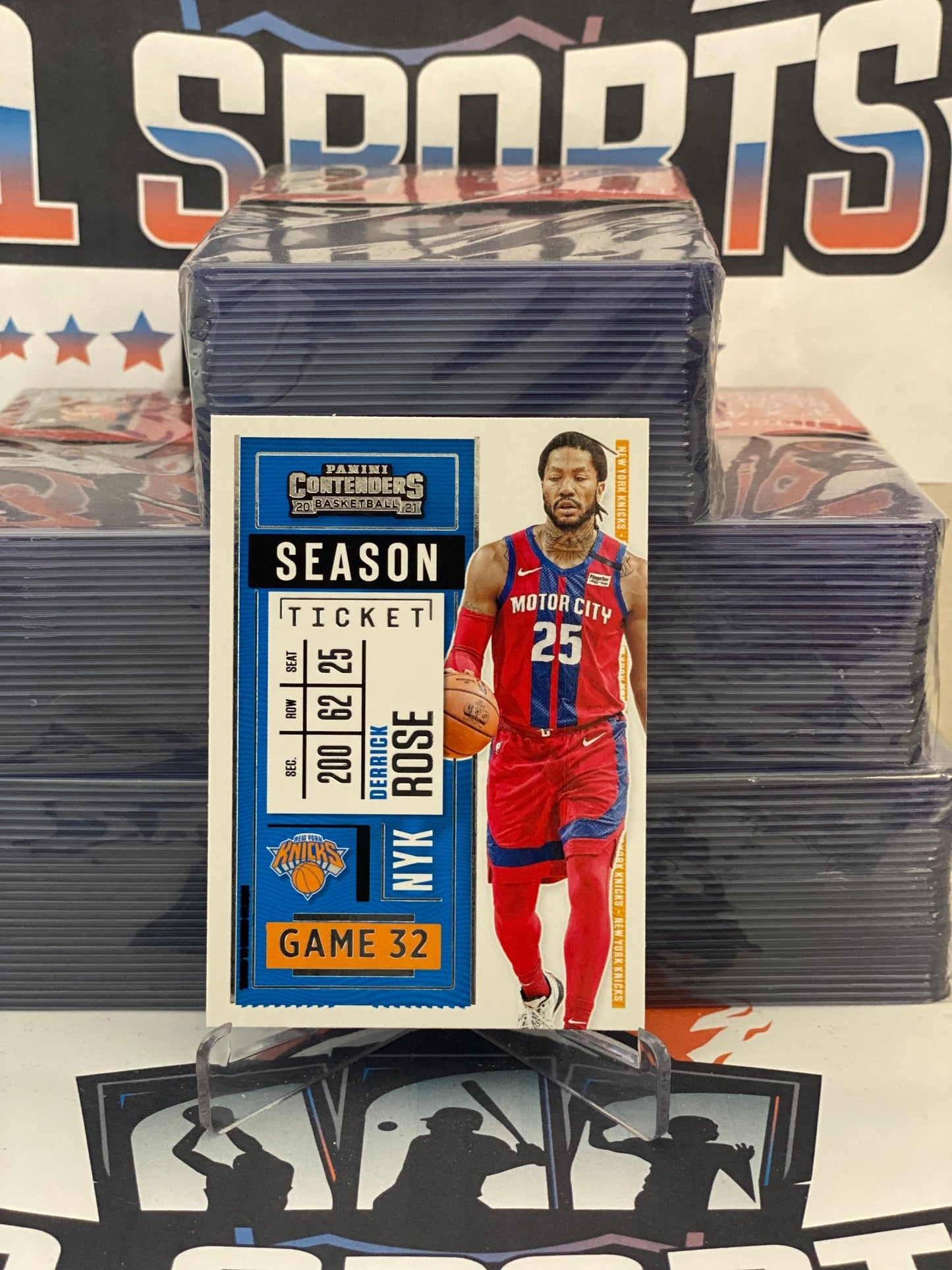 2020 Panini Contenders Derrick Rose #27