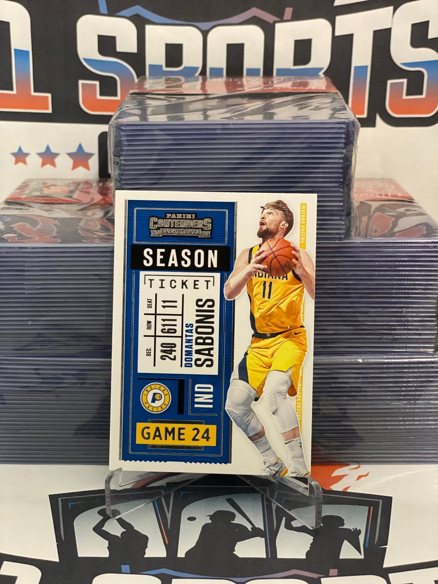 2020 Panini Contenders Domantas Sabonis #68