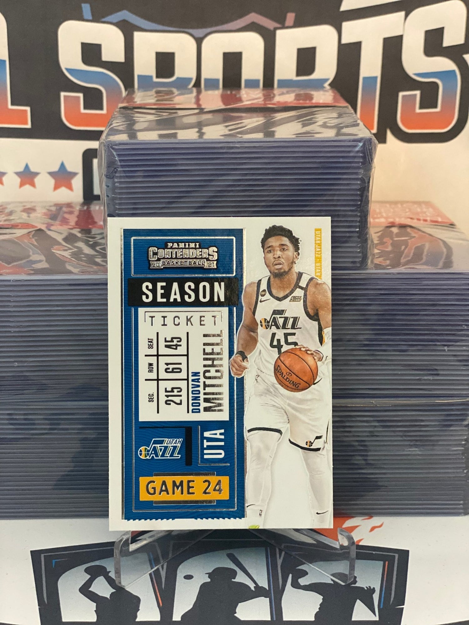 2020 Panini Contenders Donovan Mitchell #22