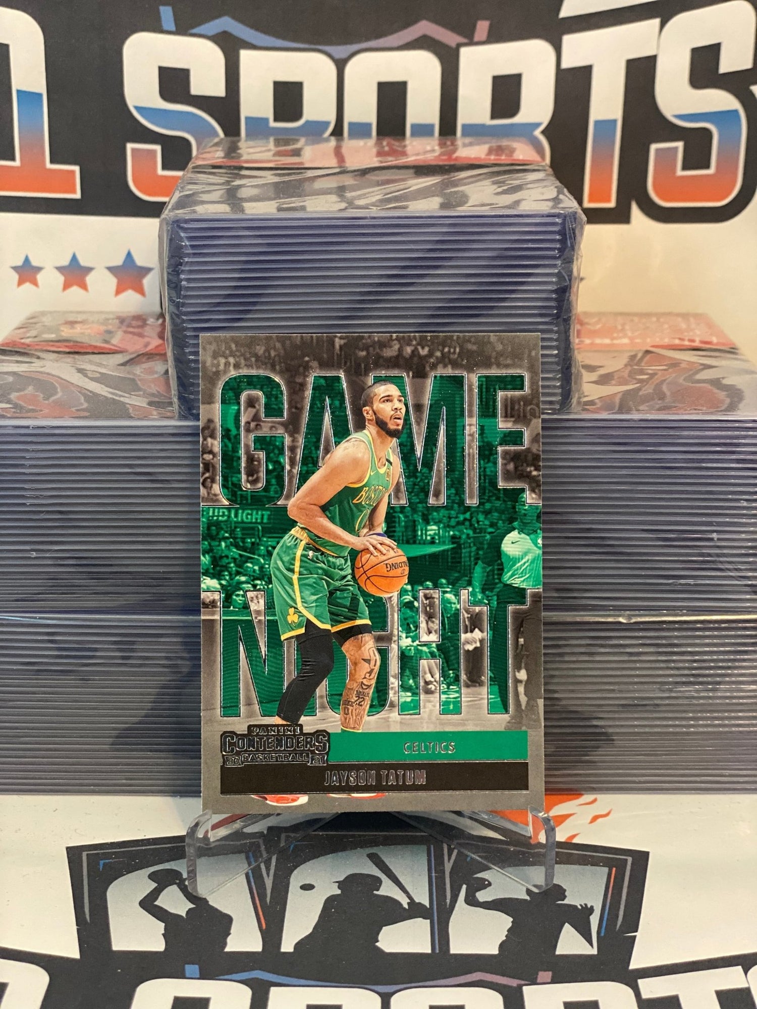 2020 Panini Contenders (Game Night) Jayson Tatum #17