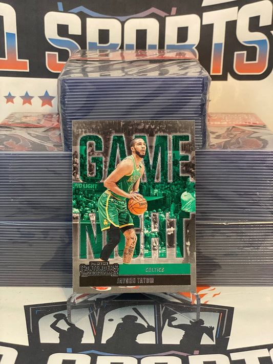 2020 Panini Contenders (Game Night) Jayson Tatum #17