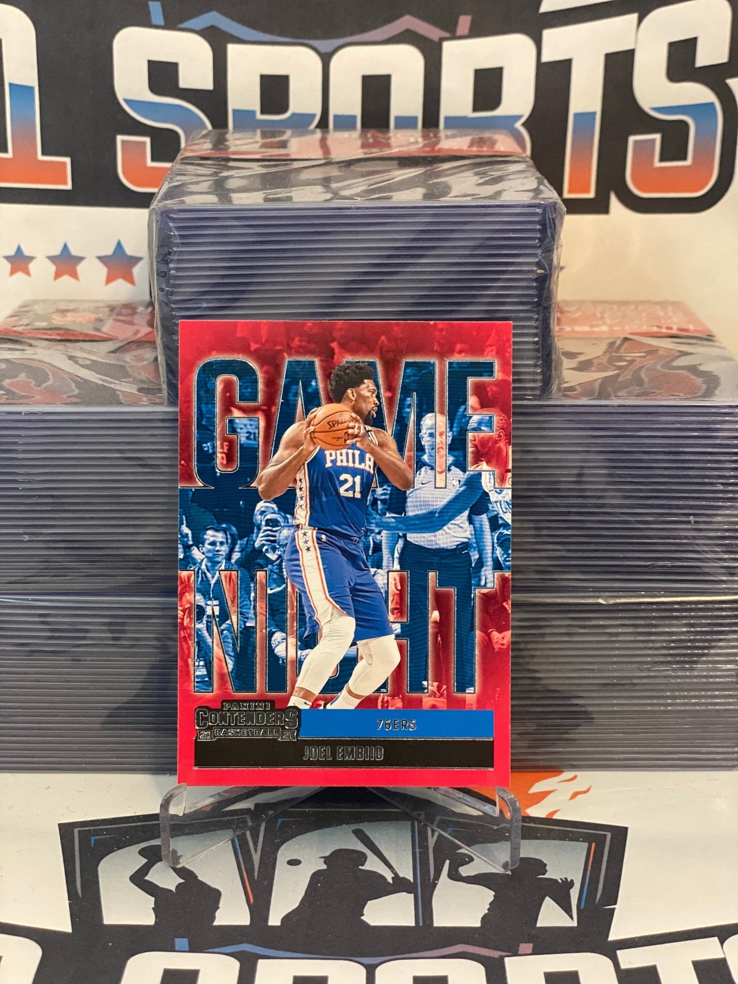 2020 Panini Contenders (Game Night) Joel Embiid #6