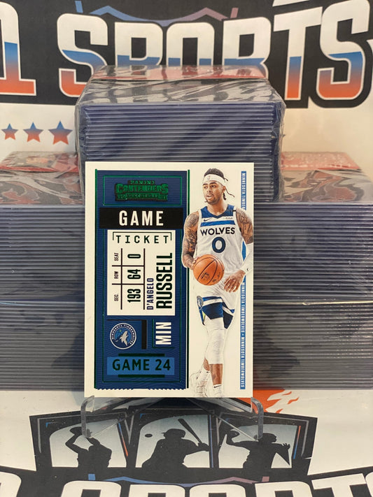 2020 Panini Contenders (Green) D'Angelo Russell#38