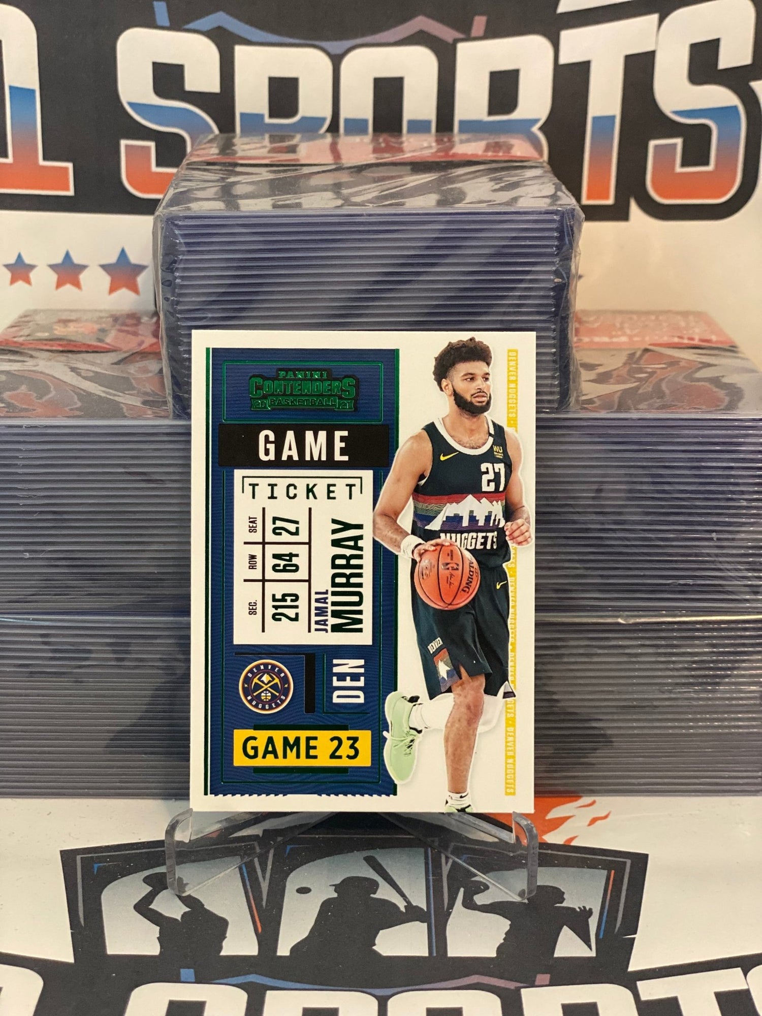 2020 Panini Contenders (Green) Jamal Murray #65