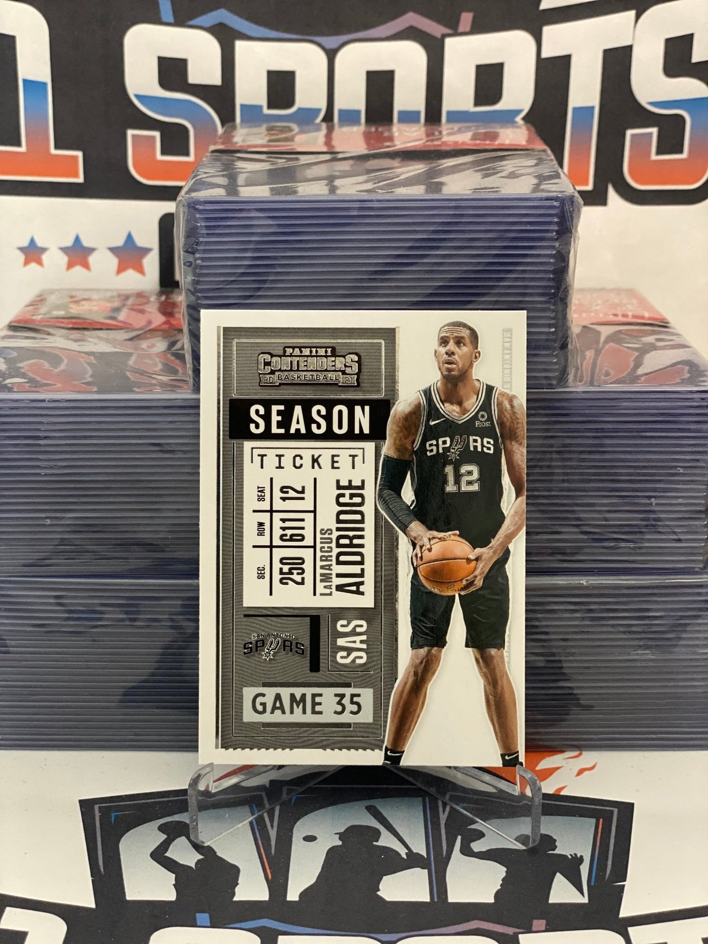 2020 Panini Contenders LaMarcus Aldridge #95