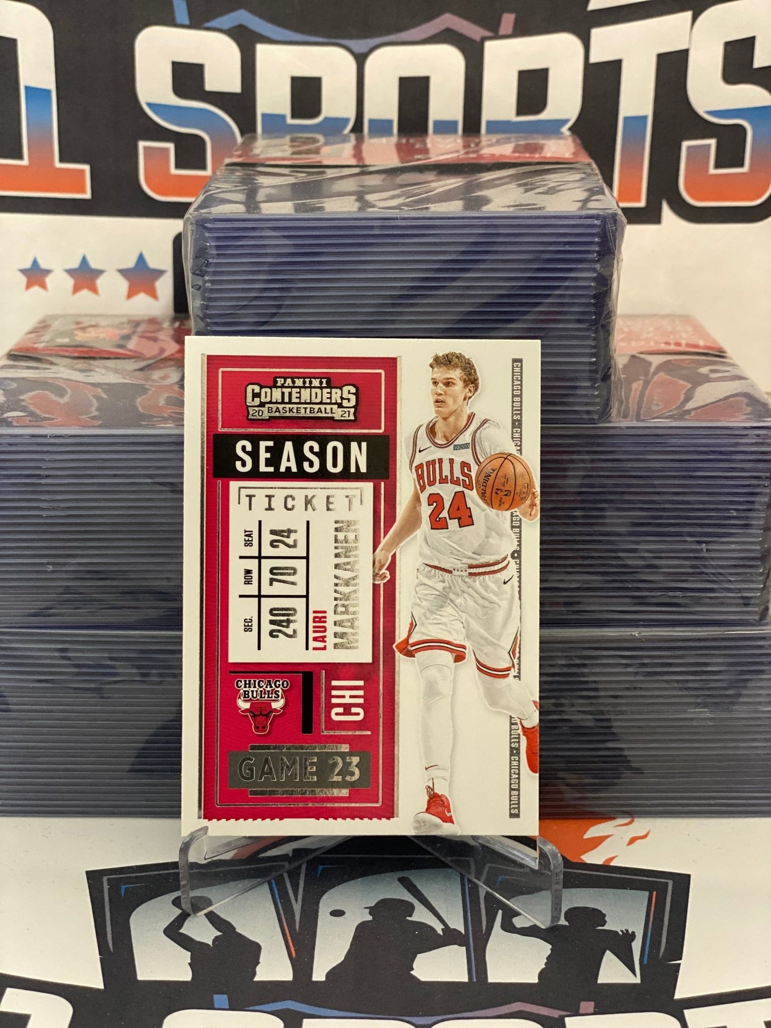 2020 Panini Contenders Lauri Markkanen #7