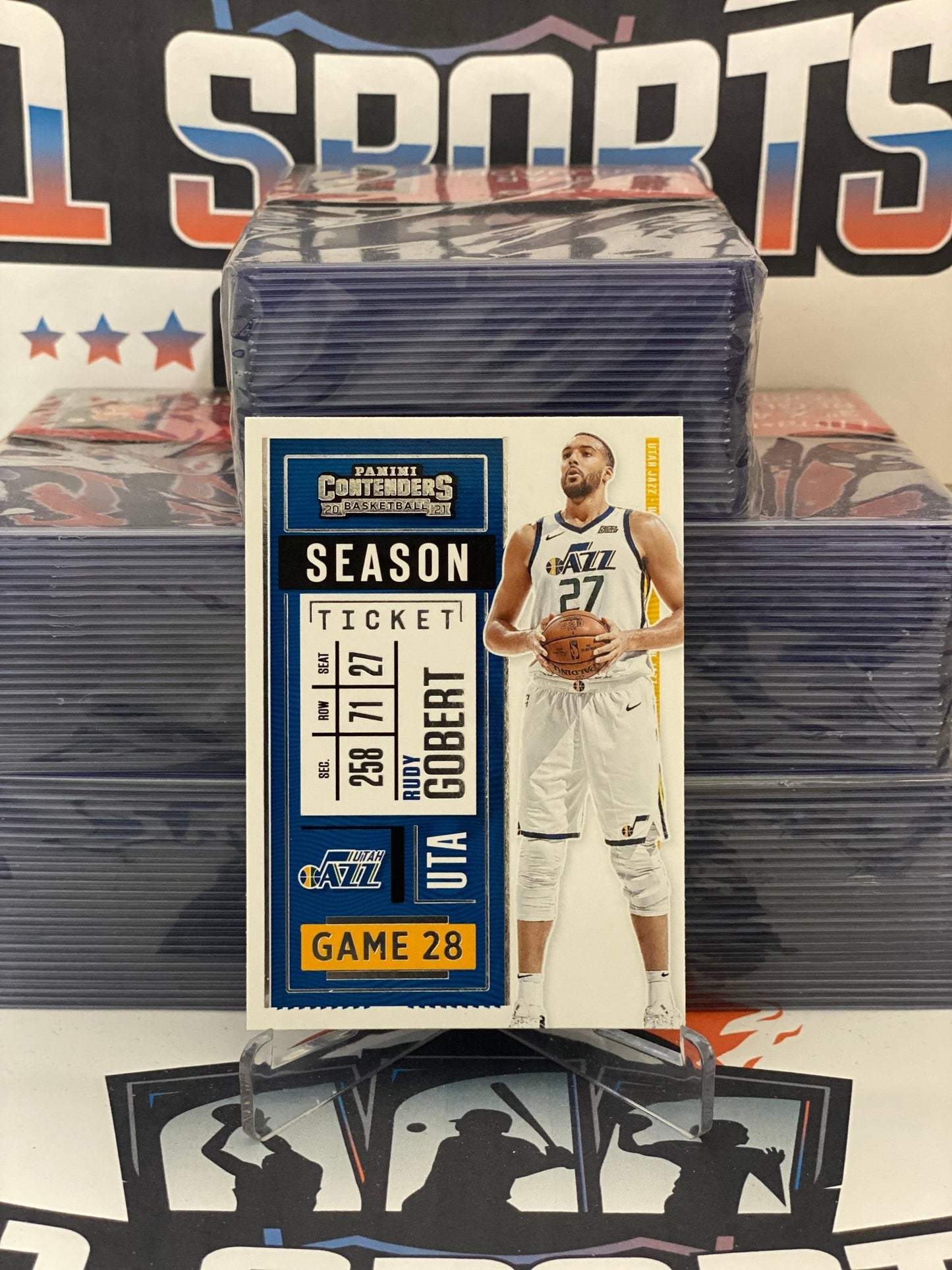 2020 Panini Contenders Rudy Gobert #61