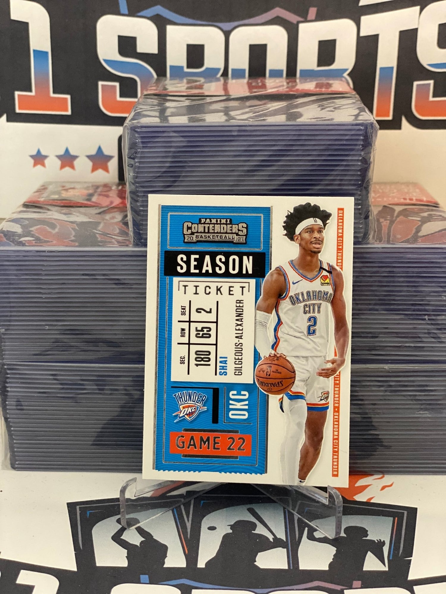 2020 Panini Contenders Shai Gilgeous-Alexander #74