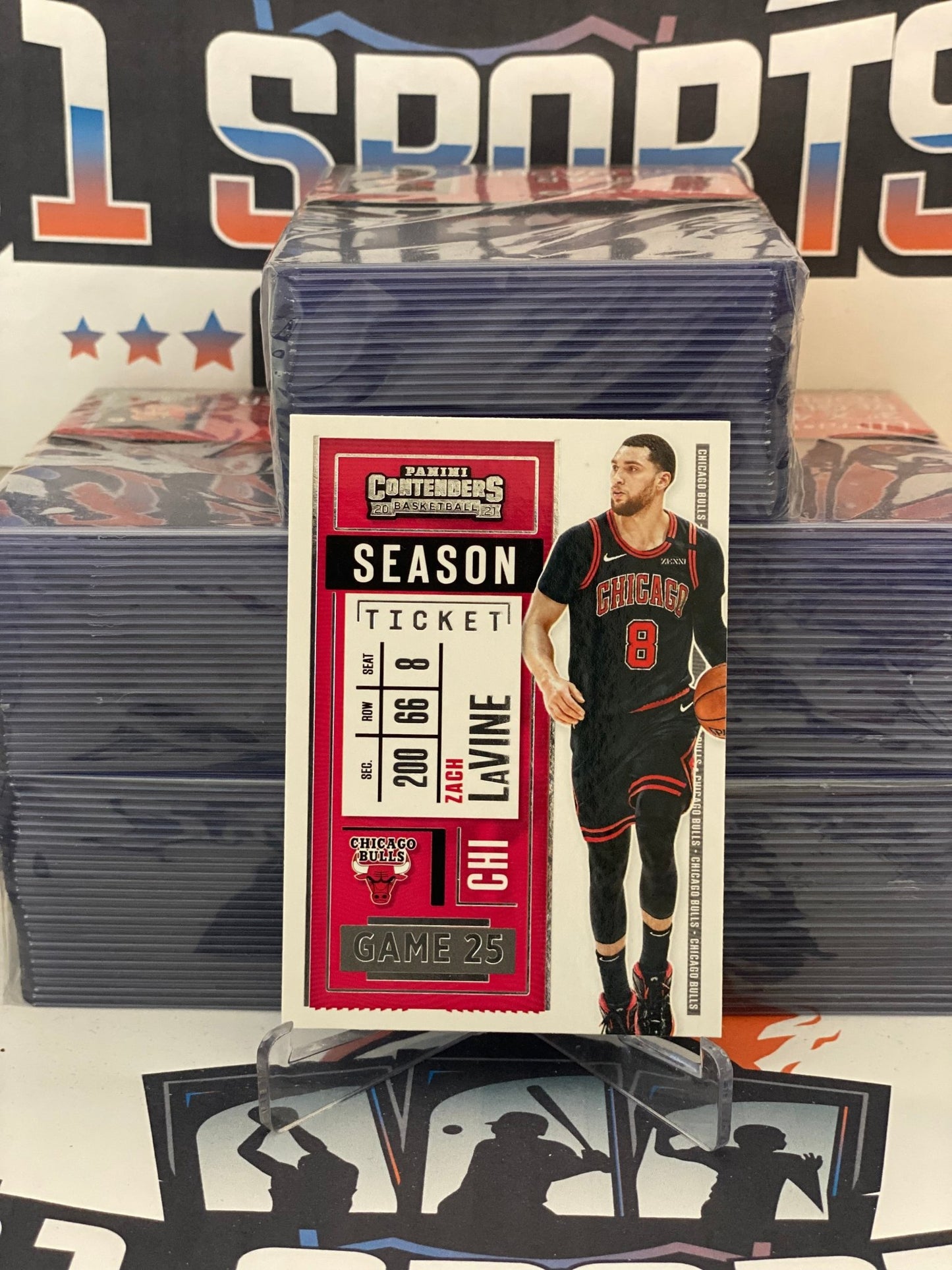 2020 Panini Contenders Zach LaVine #15