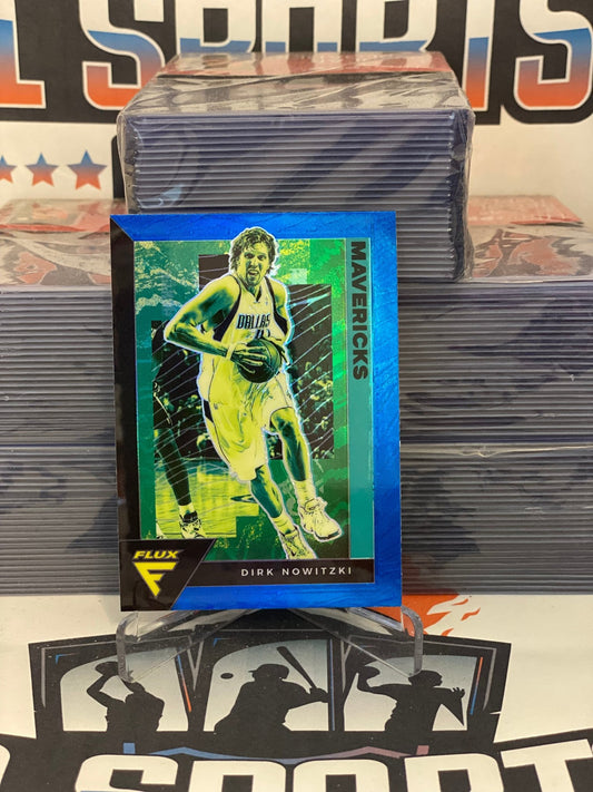 2020 Panini Flux (Blue Prizm) Dirk Nowitzki #191