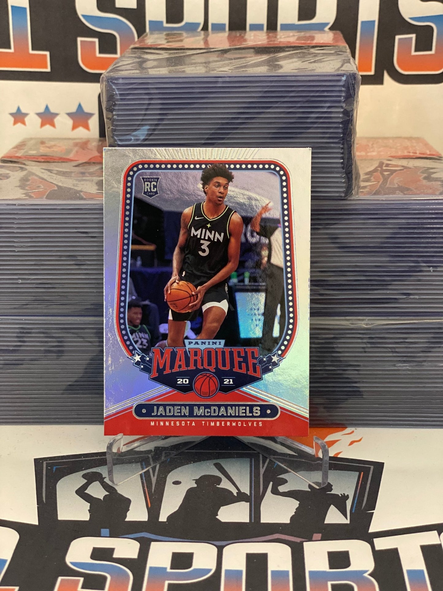 2020 Panini Flux Jaden McDaniels Rookie #232