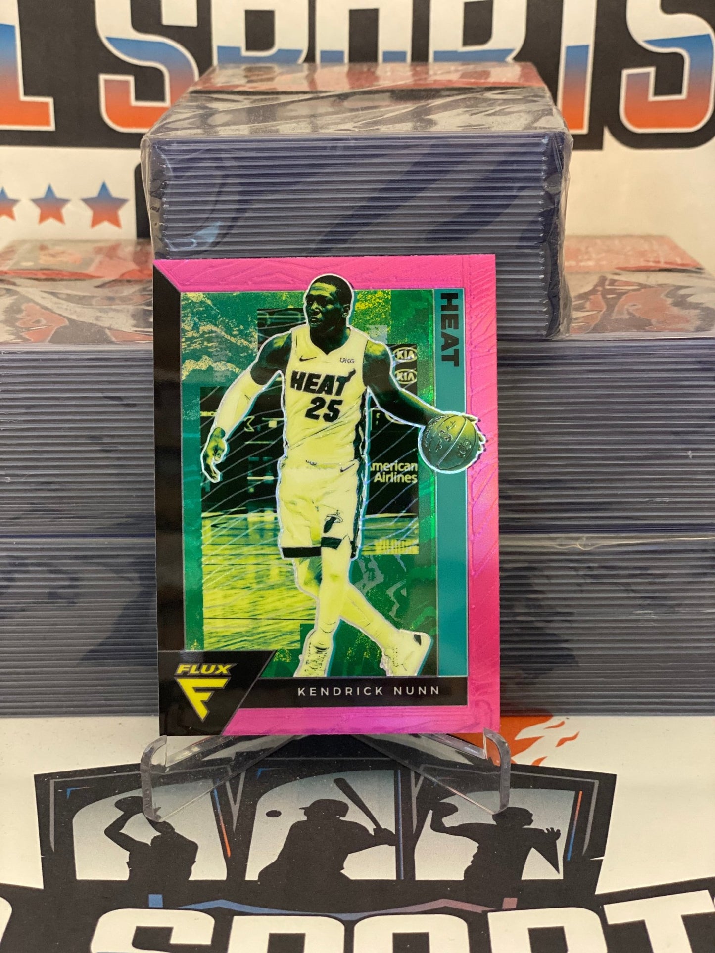 2020 Panini Flux (Pink Prizm) Kendrick Nunn #92