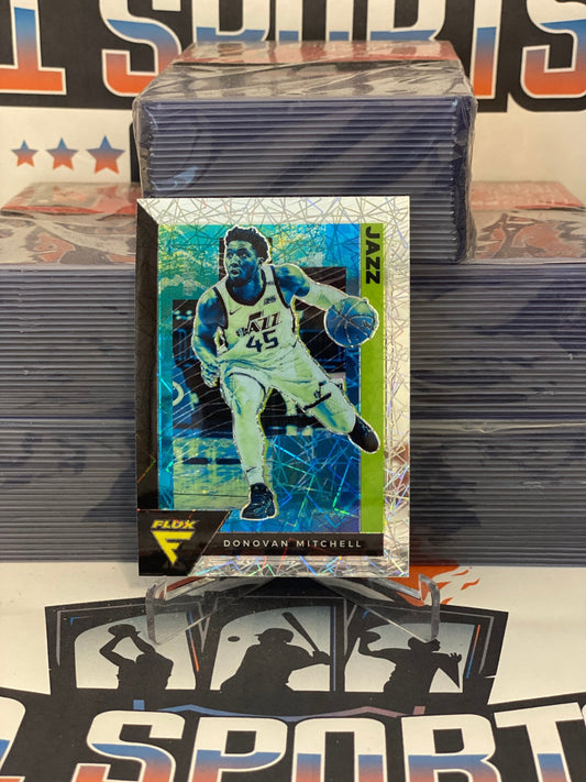 2020 Panini Flux (Silver Laser Prizm) Donovan Mitchell #169