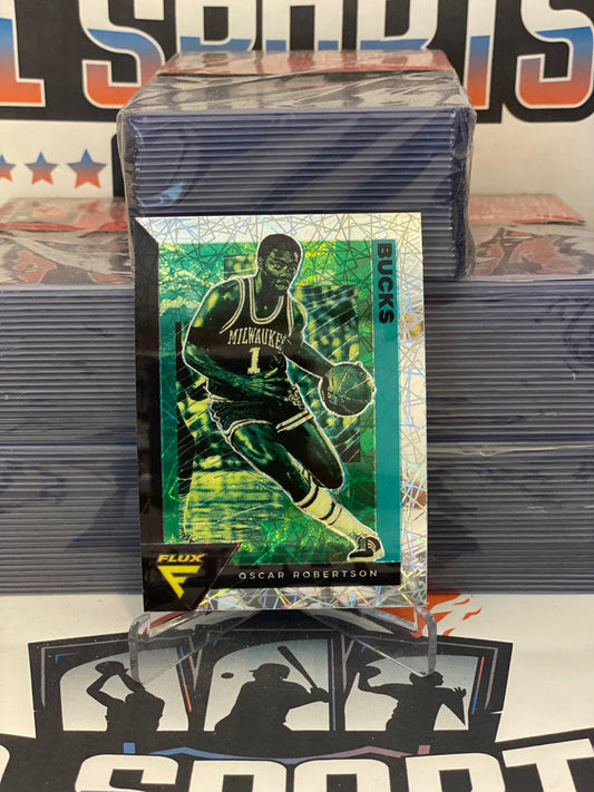 2020 Panini Flux (Silver Laser Prizm) Oscar Robertson #183
