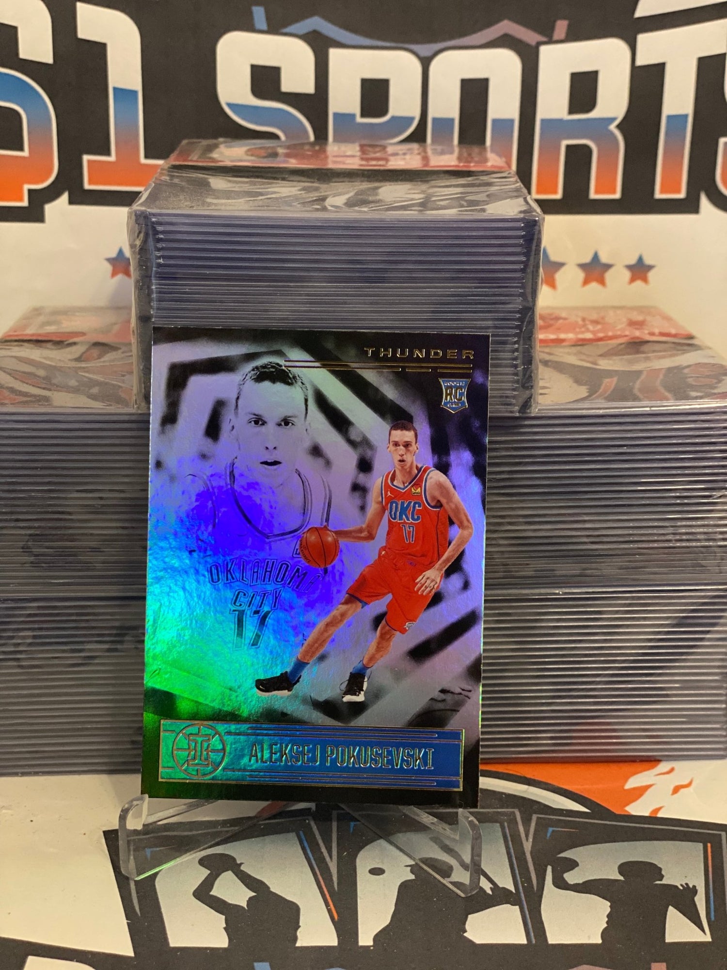 2020 Panini Illusions Aleksej Pokusevski Rookie #188