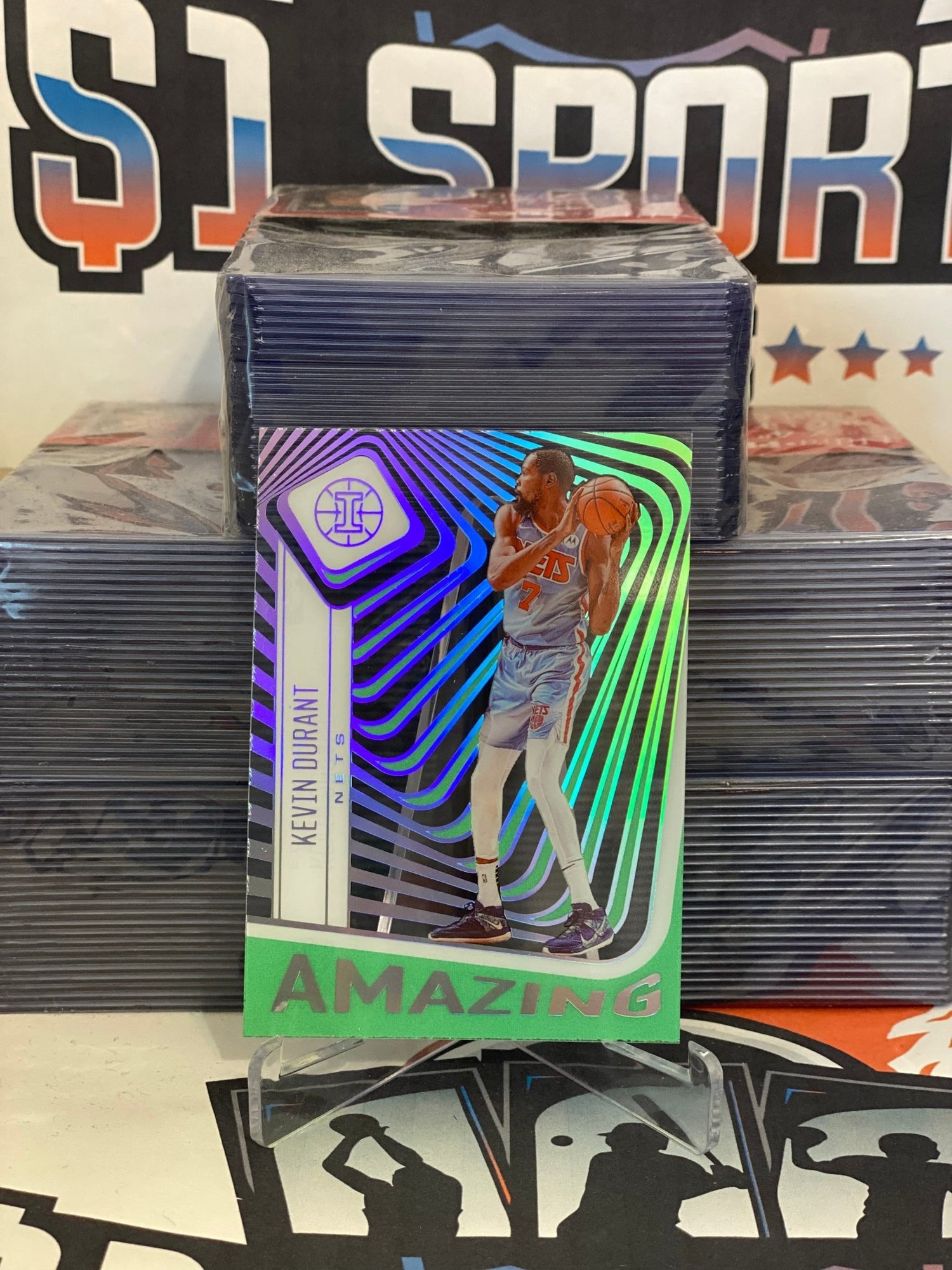 2020 Panini Illusions (Amazing) Kevin Durant #5