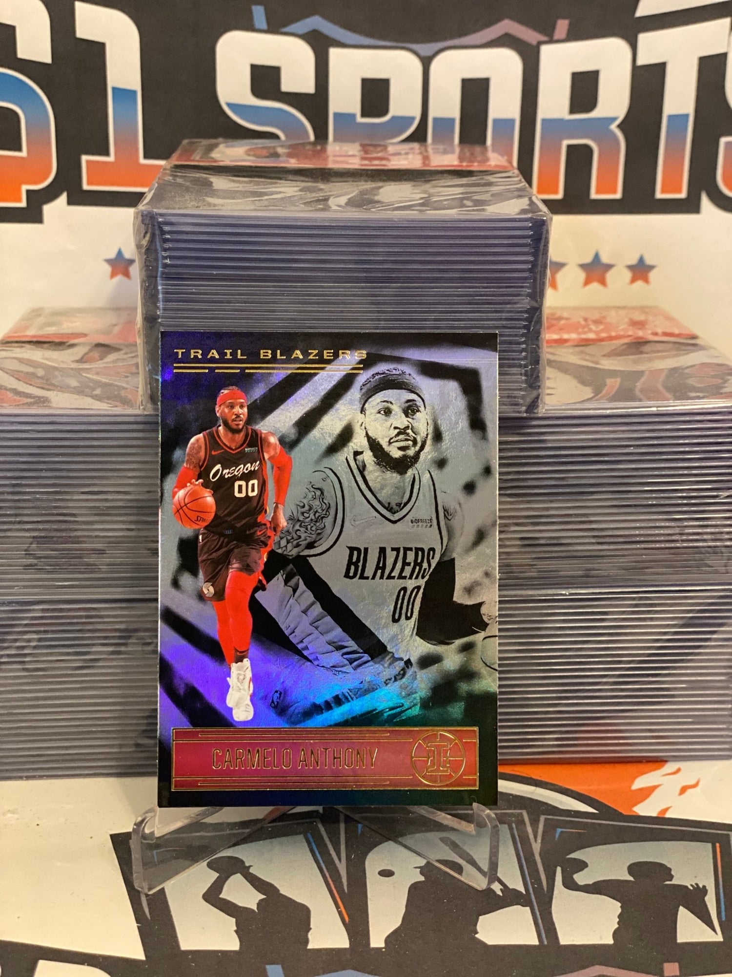 2020 Panini Illusions Carmelo Anthony #55