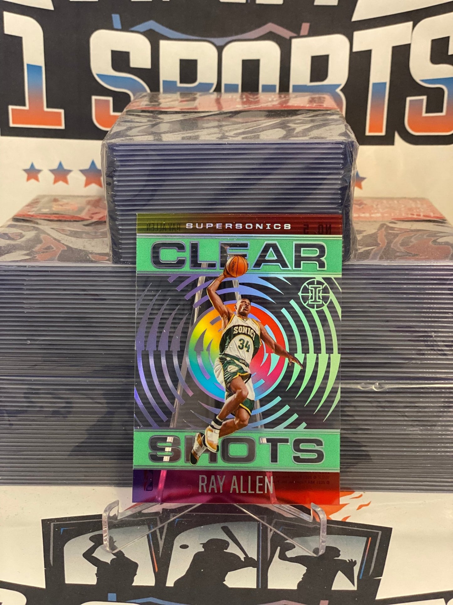 2020 Panini Illusions (Clear Vision) Ray Allen #5