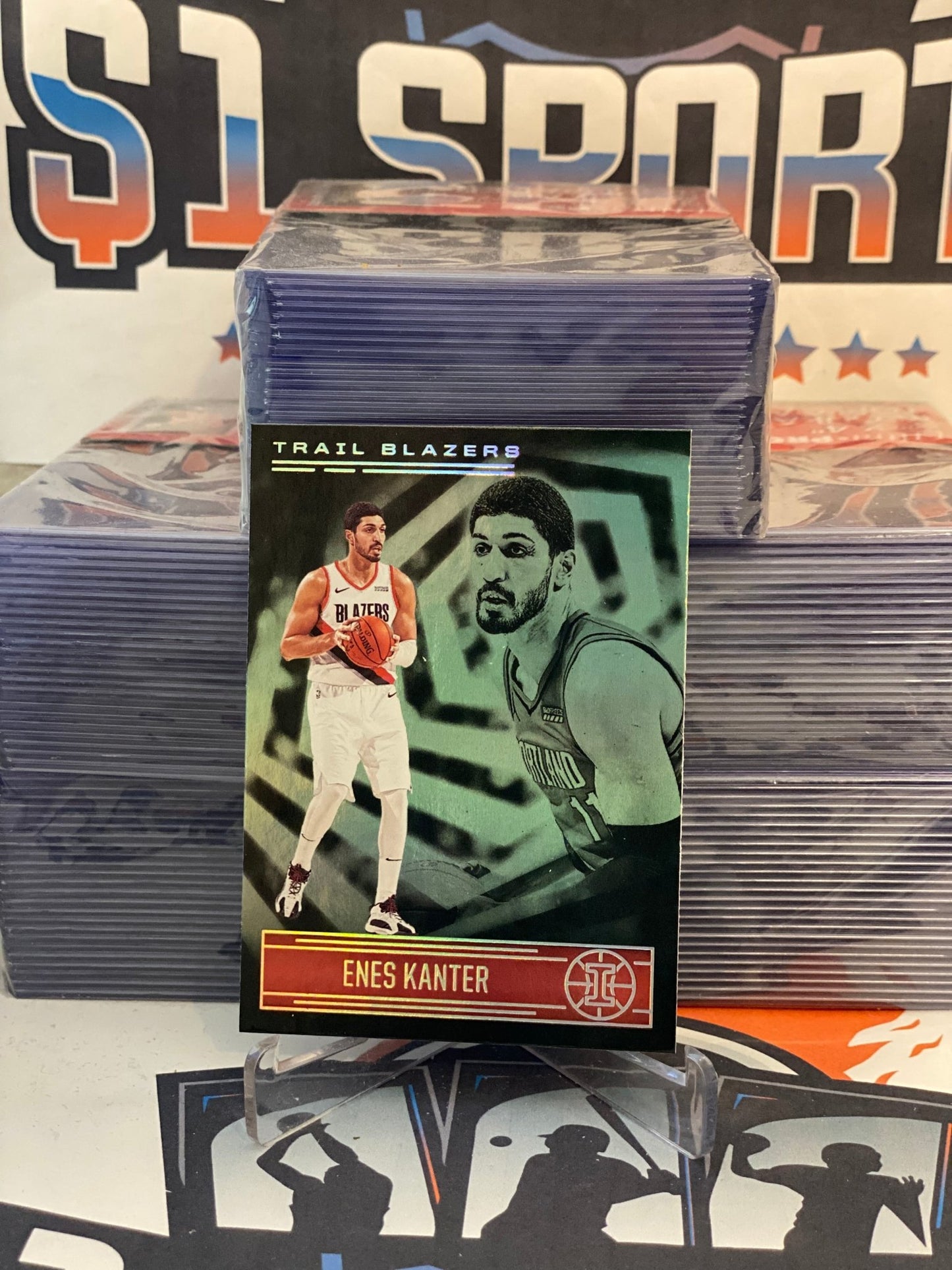 2020 Panini Illusions (Emerald) Enes Kanter #145