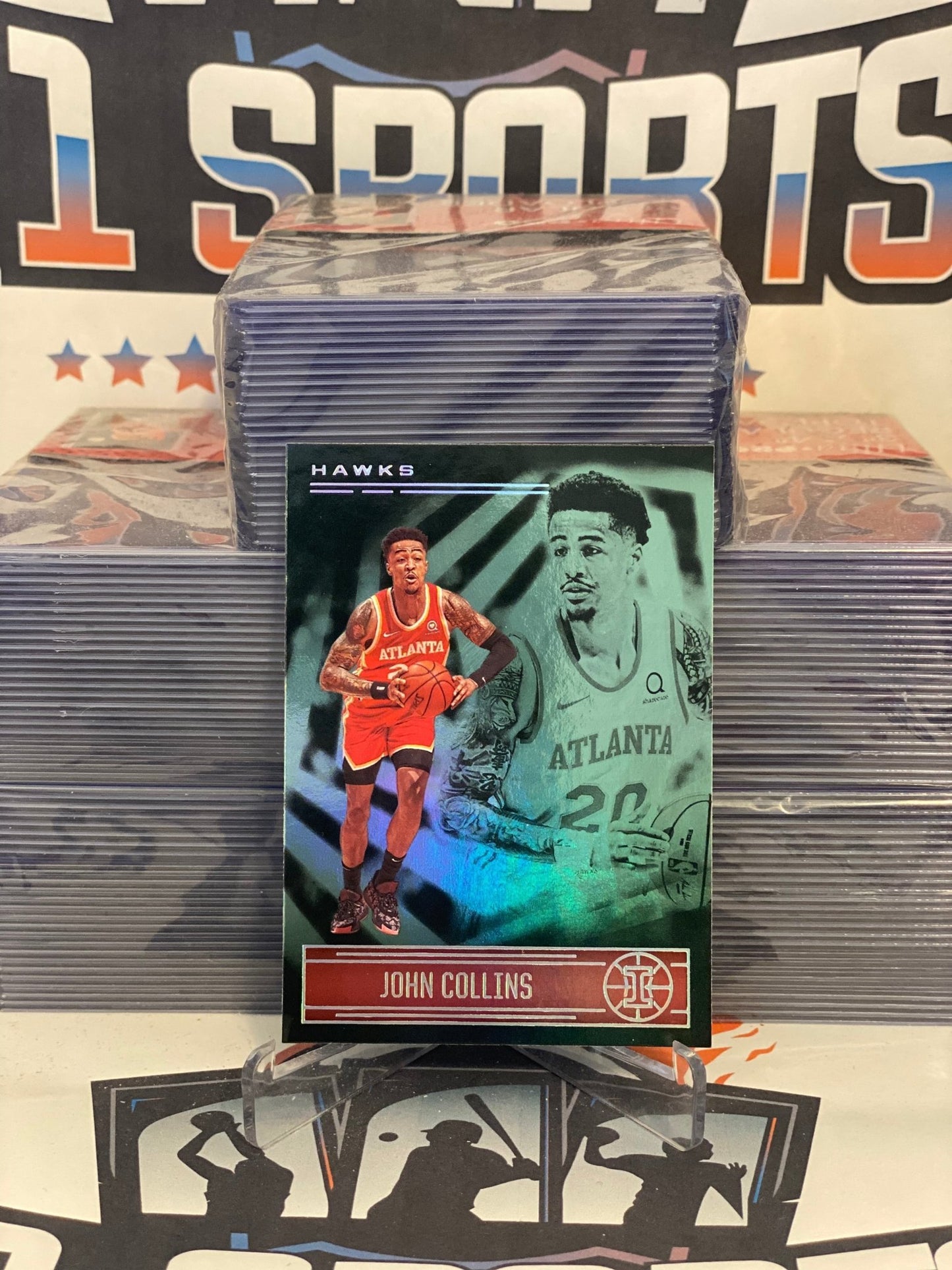 2020 Panini Illusions (Emerald) John Collins #32