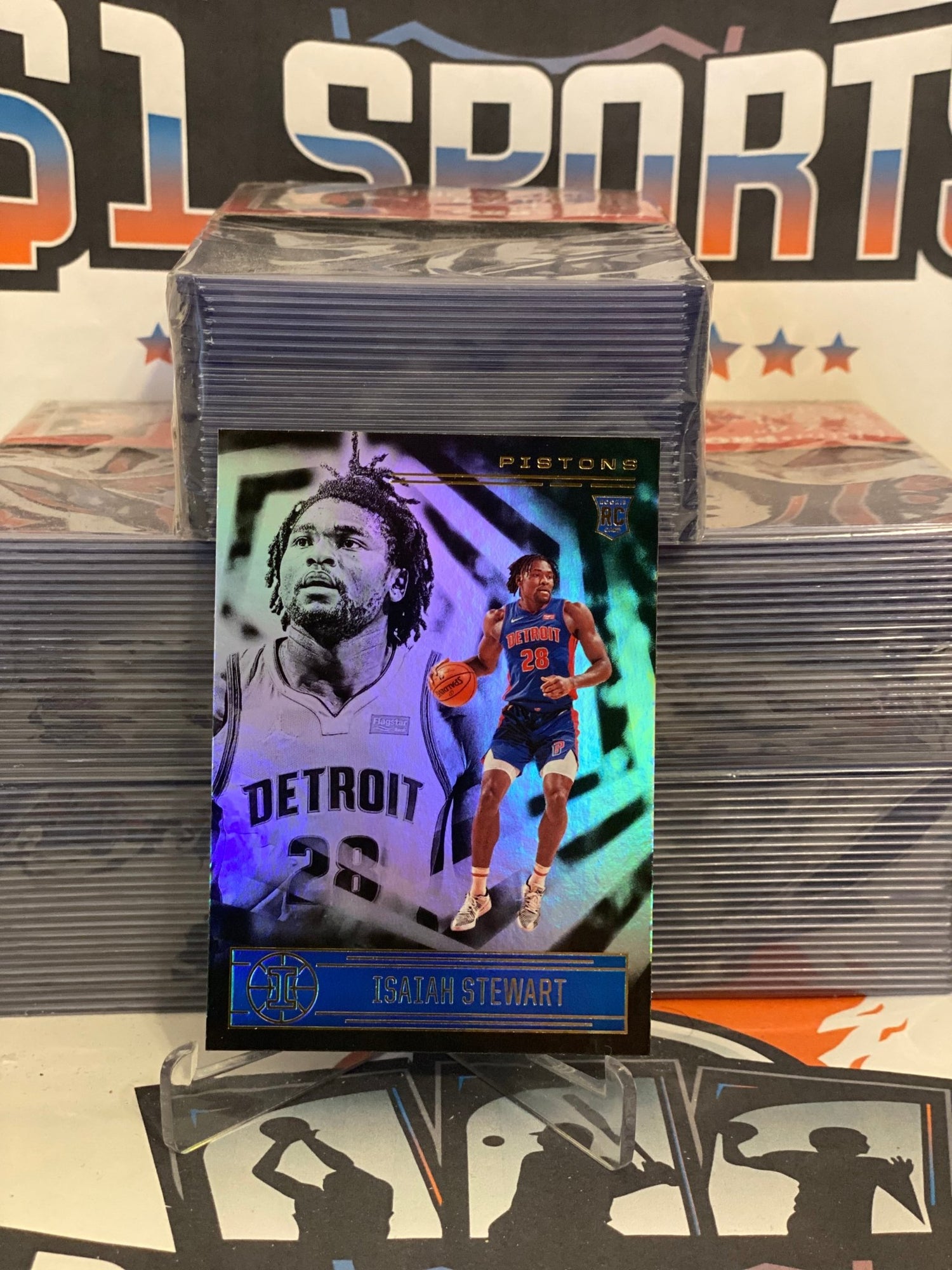 2020 Panini Illusions Isaiah Stewart Rookie #172