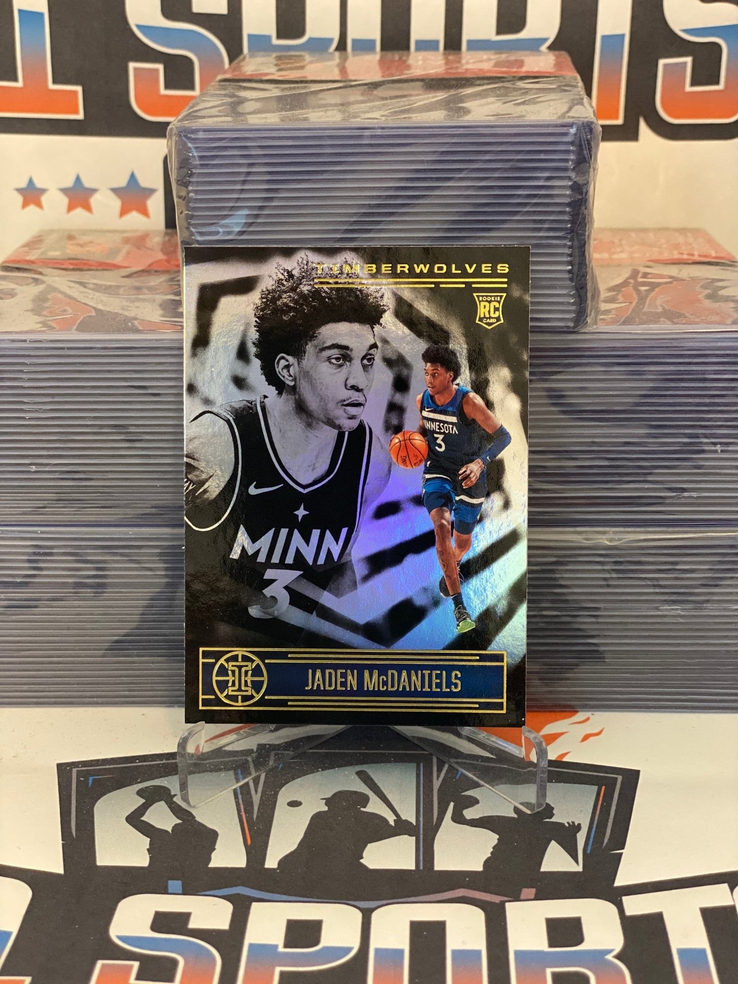 2020 Panini Illusions Jaden McDaniels Rookie #173