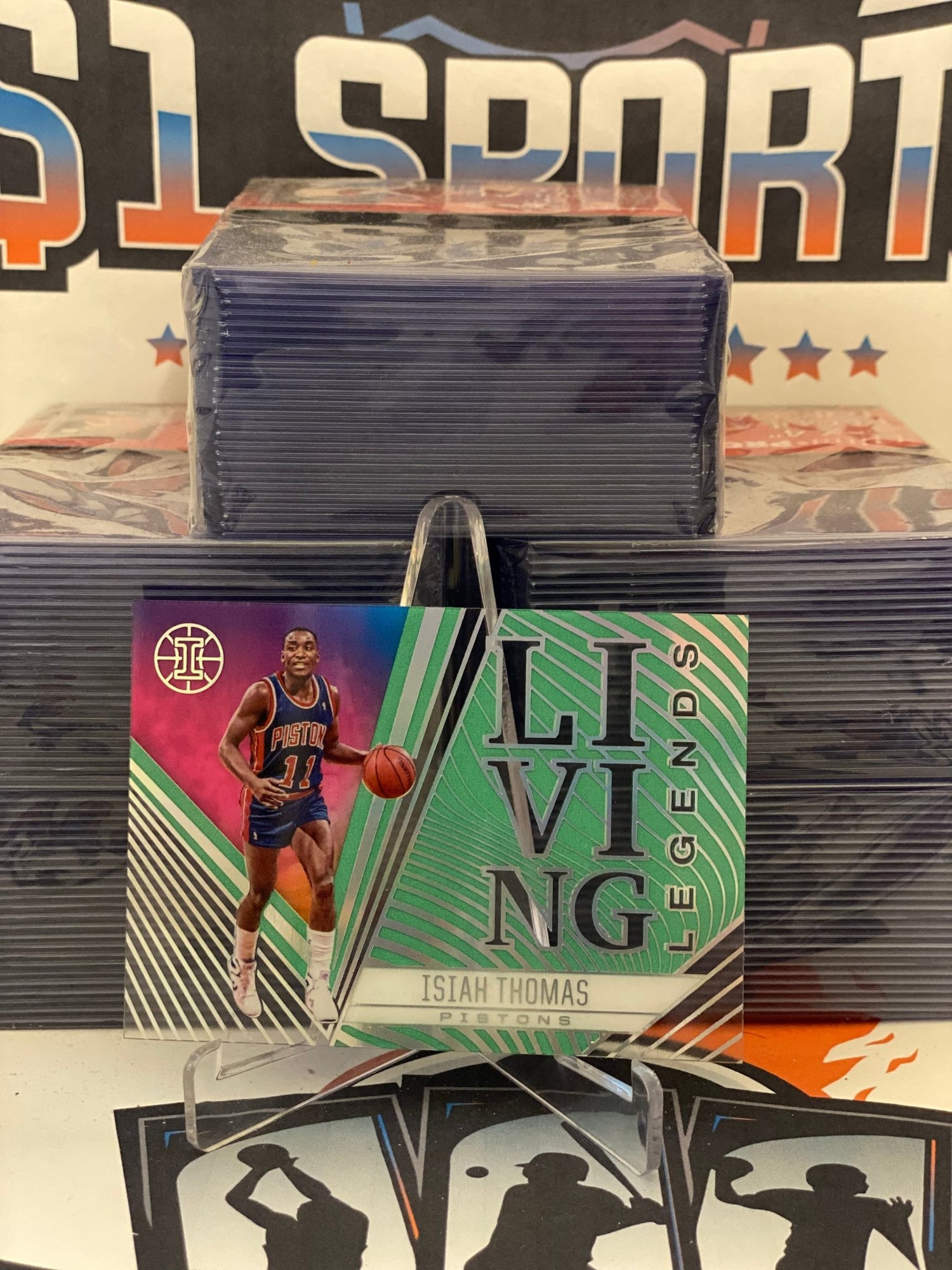 2020 Panini Illusions (Living Legends) Isiah Thomas #15