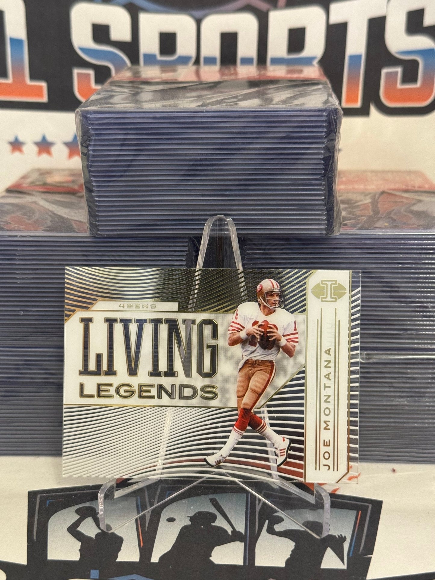 2020 Panini Illusions (Living Legends) Joe Montana #LL11