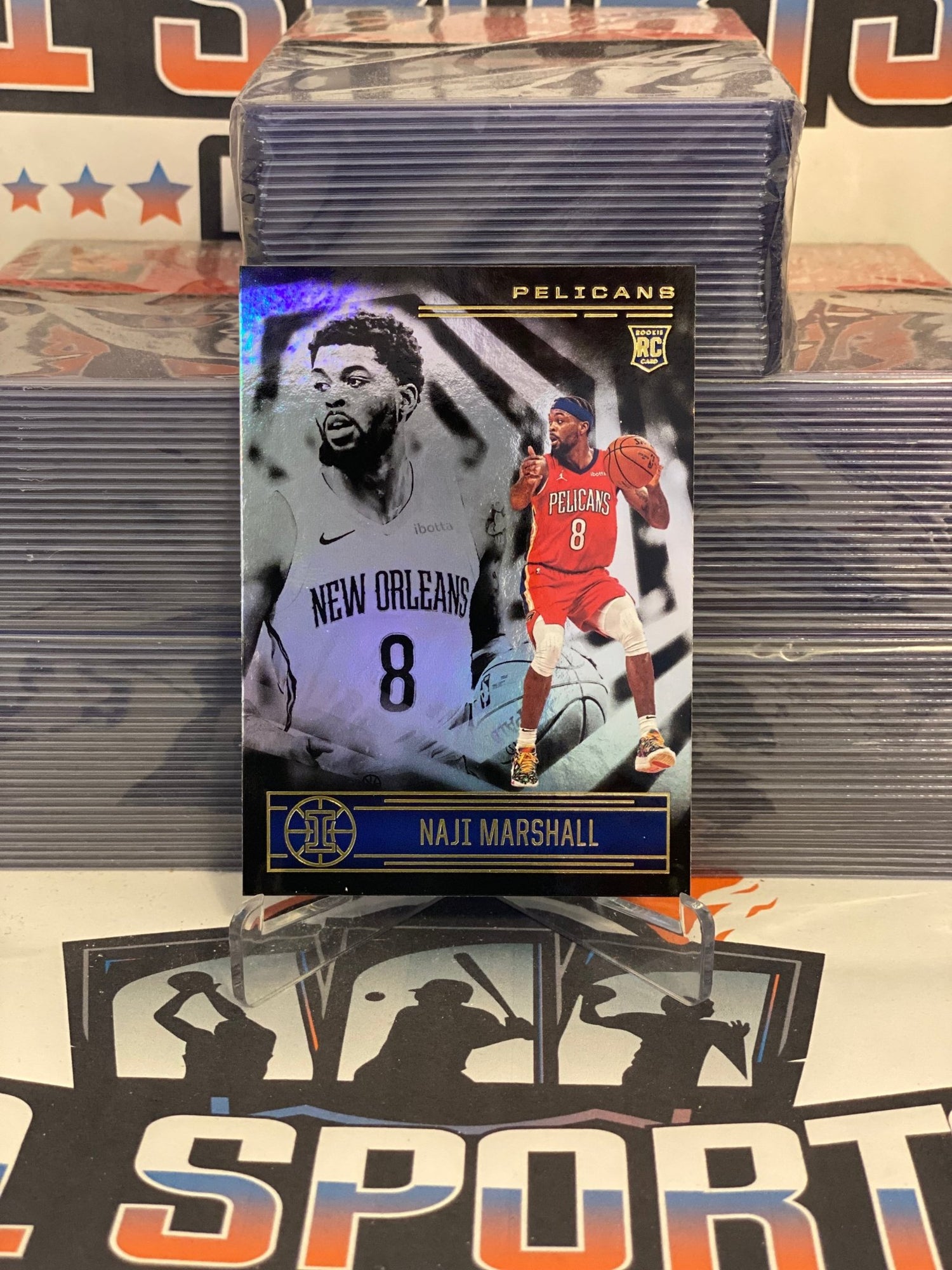 2020 Panini Illusions Naji Marshall Rookie #197